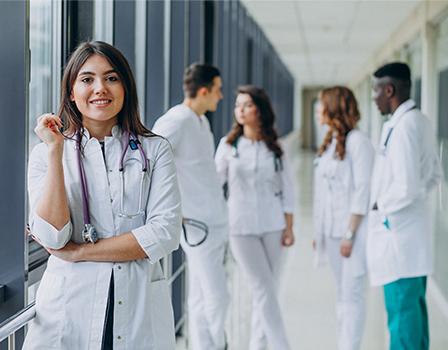 Medical university campus, Kyrgyzstan