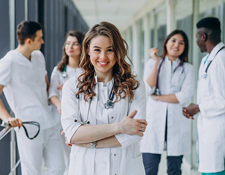 Medical university campus, Russia